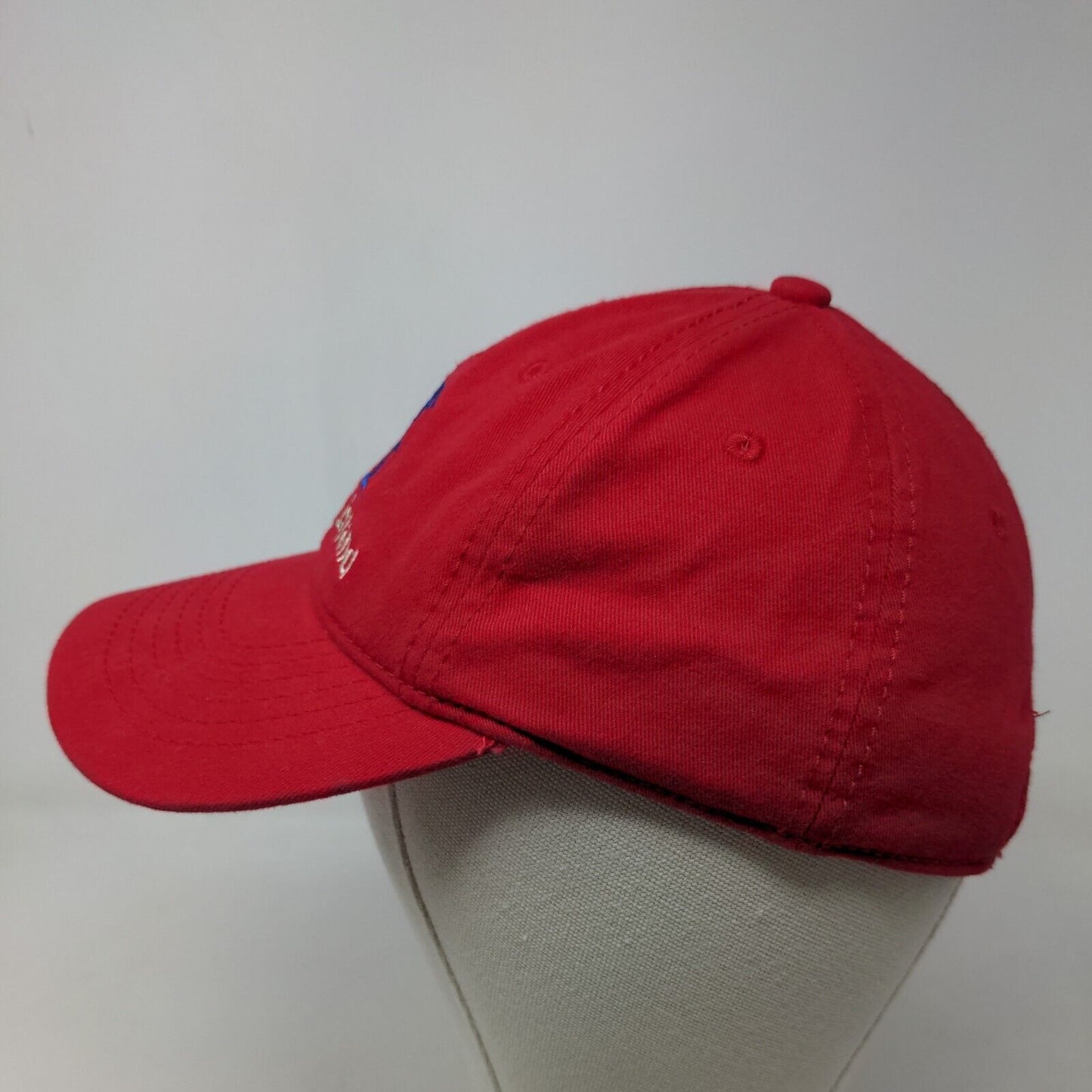 Mackinac Island Boy's Slideback Hat Red Size Child Embroidered Logo