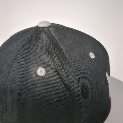 Shaka Sign Premium Snapback Hat Black One Size Adjustable Embroidered Cotton