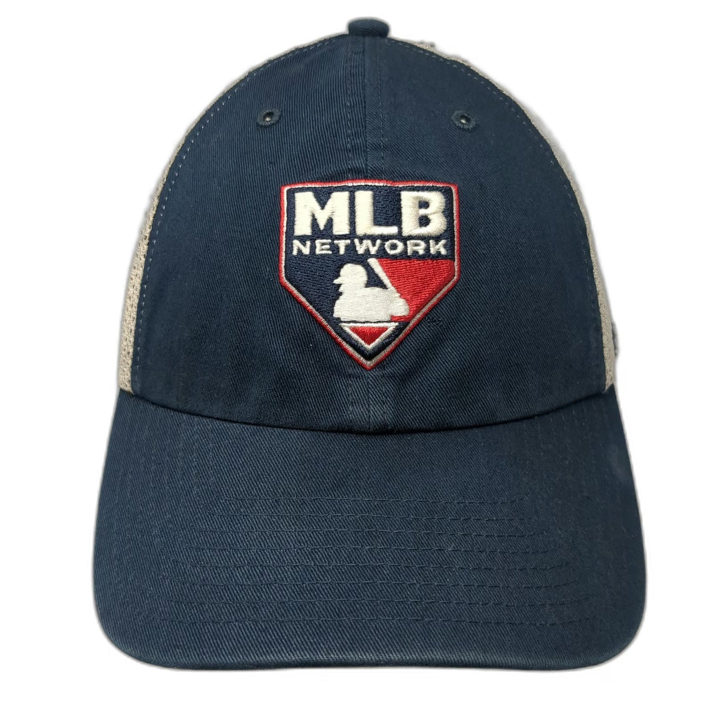 '47 MLB Network Blue Trucker Hat One Size Mesh Snapback League Shield Baseball