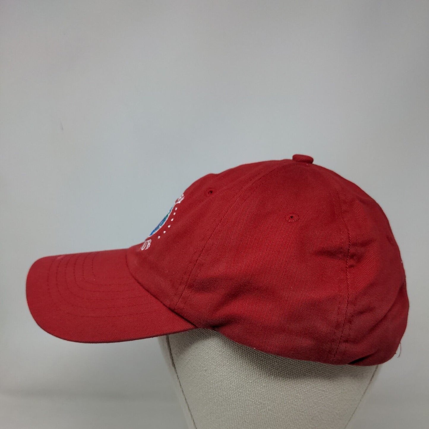 Disney Vacation Club Member Slideback Hat Red 58cm Embroidered Walt Disney