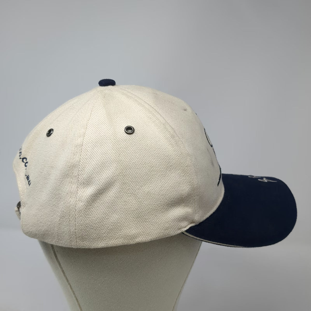 Australia Zoo Baseball Cap Beige Blue One Size Crocodile Hunter Steve Irwin Hat