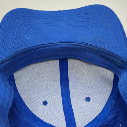 New York Giants Baseball Cap Blue One Size Embroidered Logo Strapback Hat