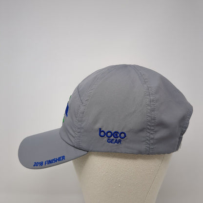 IRONMAN 70.3 Coeur d'Alene Strapback Hat Gray One Size 2018 Finisher