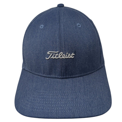 Titleist Snapback Golf Hat Blue One Size Adjustable Embroidered 6 Panel