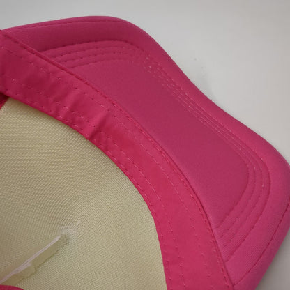Trucker Hat Pink White One Size Phi Sig Sorority Heart Mesh Back Snapback Foam