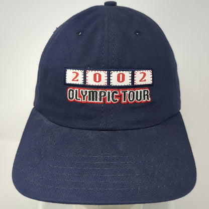 American Needle Blue Baseball Cap OS 2002 Olympic Tour Champions on Ice Hat