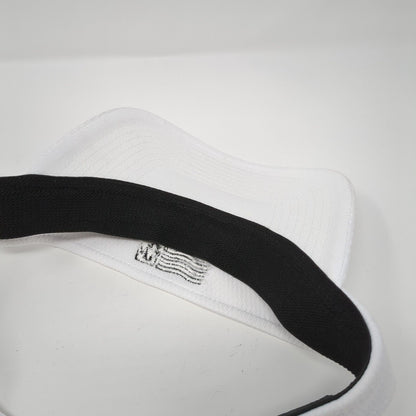 Idaho Governor's Cup Strapback Sun Visor Hat White One Size New Era