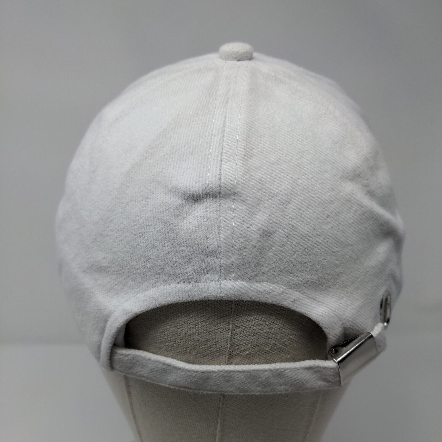 Colorful Heart Slideback Hat White OSFA Adjustable Embroidered 6 Panel