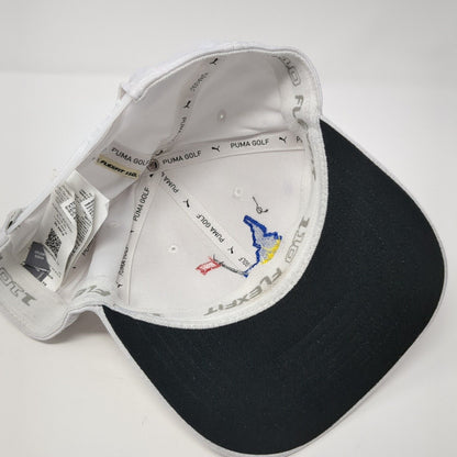 Idaho Open RMSPGA Snapback Golf Hat White One Size 110 Flexfit Embroidered PUMA