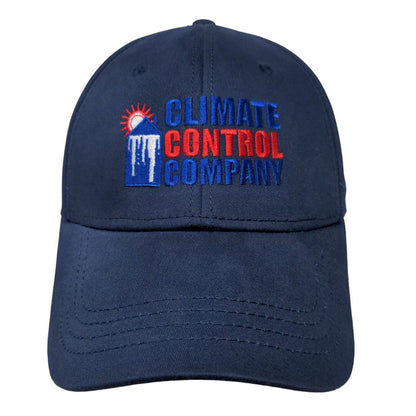 Cap America Golf Men's Fitted Hat Blue Size L/XL Climate Control Company Logo