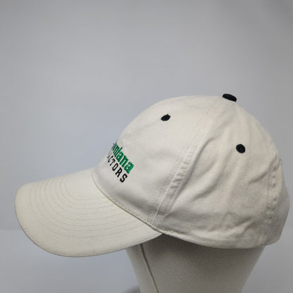 Montana Tractors Leader In Quality Strapback Hat Tan One Size Adjustable 6 Panel