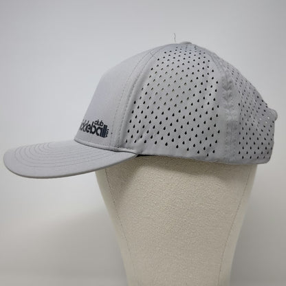 Billest Trucker Hat Gray One Size Snapback Pickleball Club USA Perforated Cap