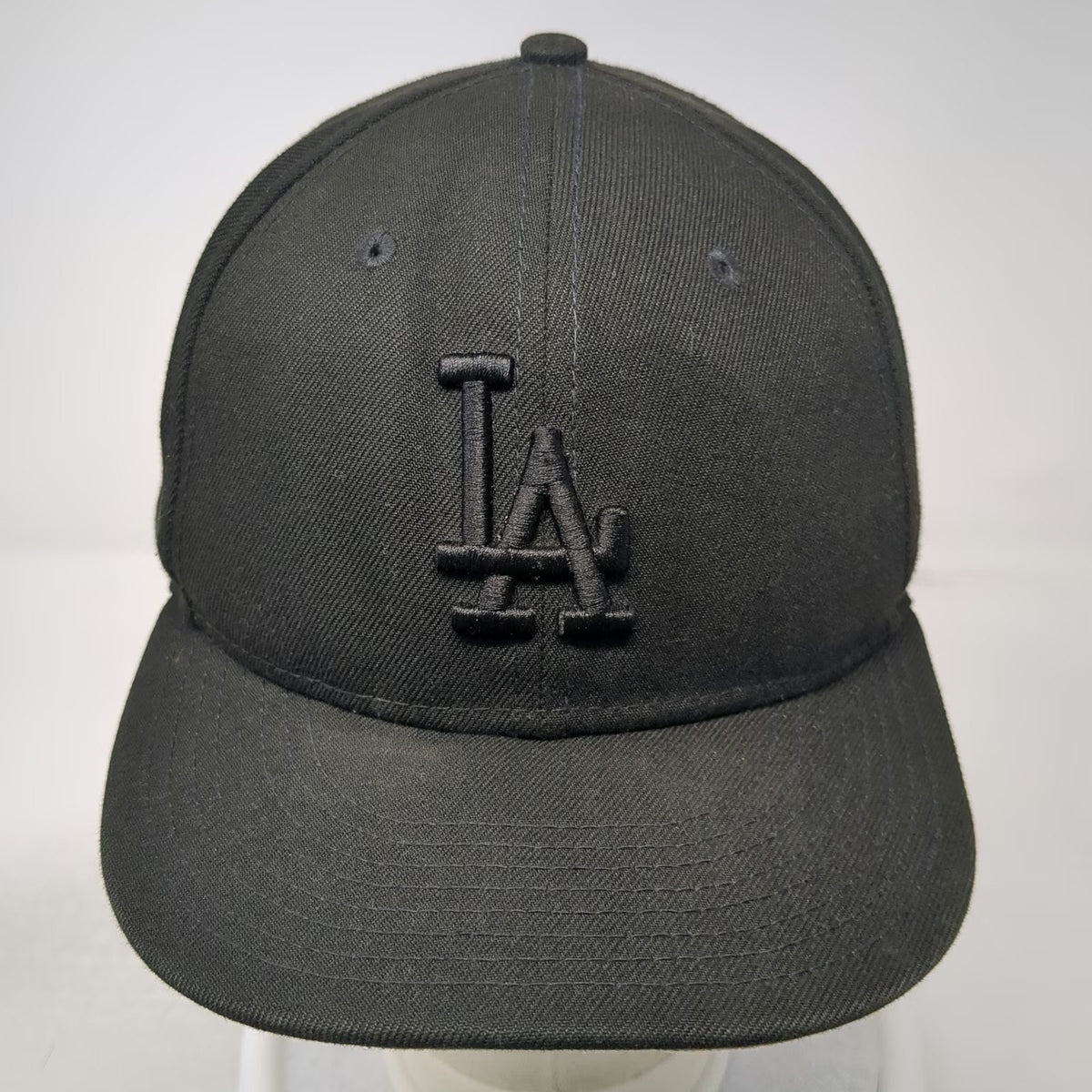 New Era Los Angeles Dodgers MLB Snapback Hat Black OSFM 9FIFTY Gray Underbrim