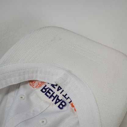 Port Authority Baseball Cap White One Size Rehab Health 360 Logo Strapback Hat