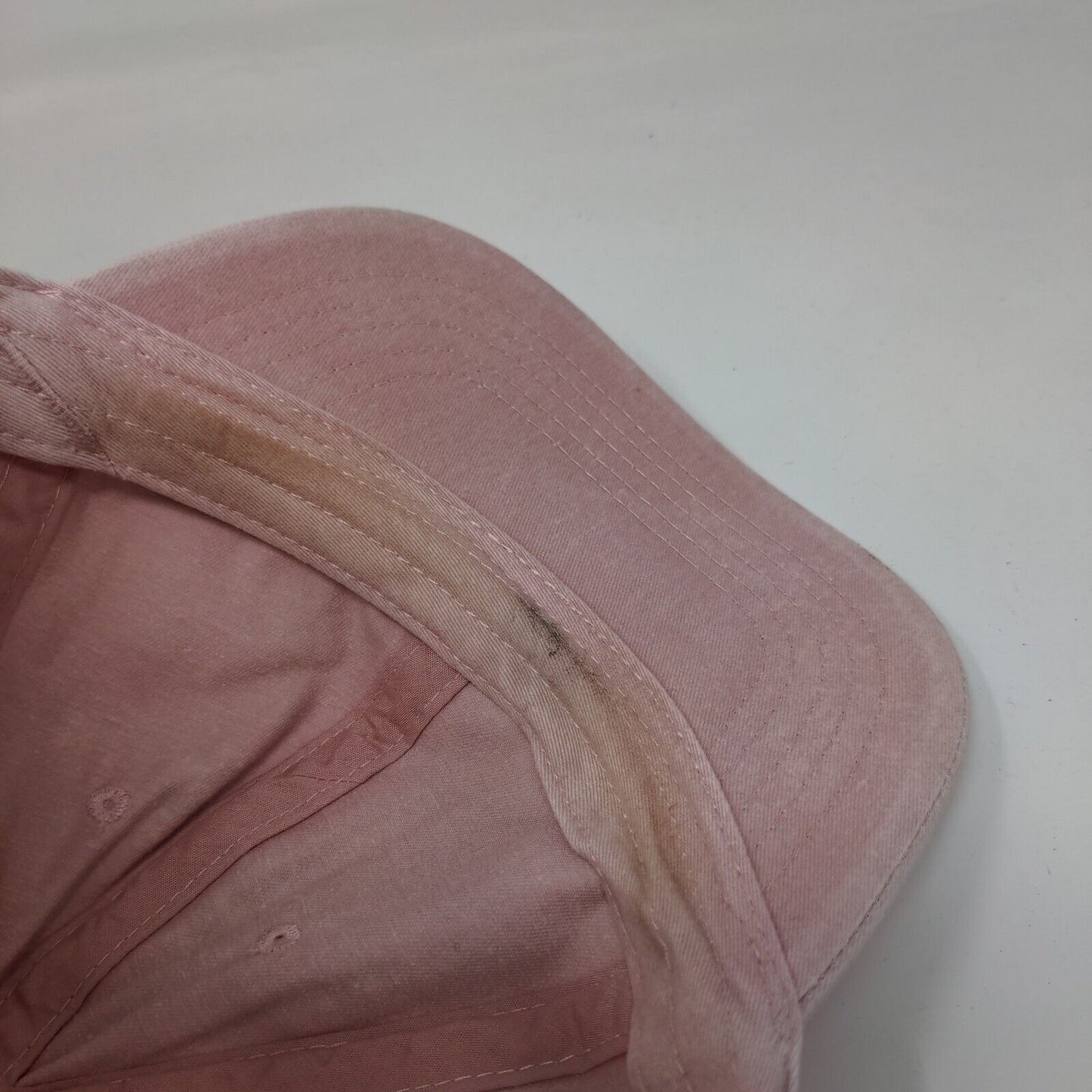 Unbranded Slideback Hat Solid Pink OSFM Adjustable 6 Panel Blank