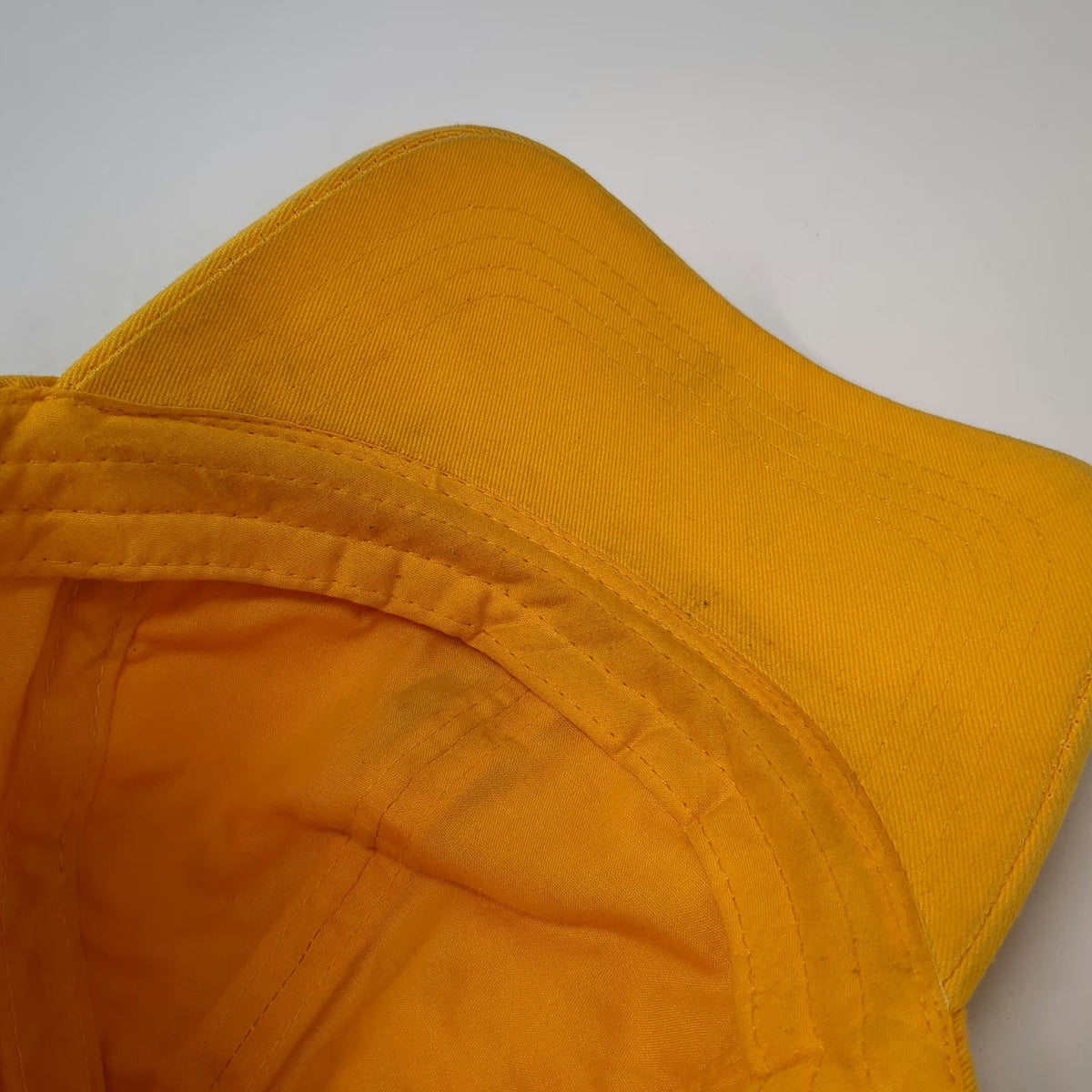 American Eagle Baseball Cap Yellow One Size Slideback Cotton Skull Logo Hat