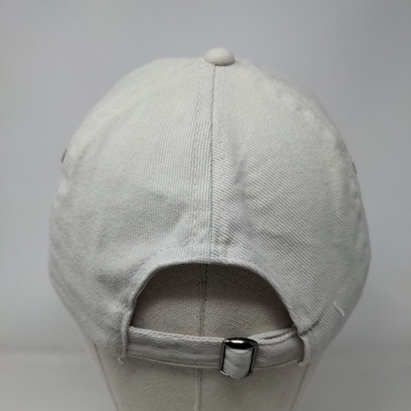 DeLuca Toyota Slideback Hat Tan One Size Adjustable Vented Holes 6 Panel Cobra