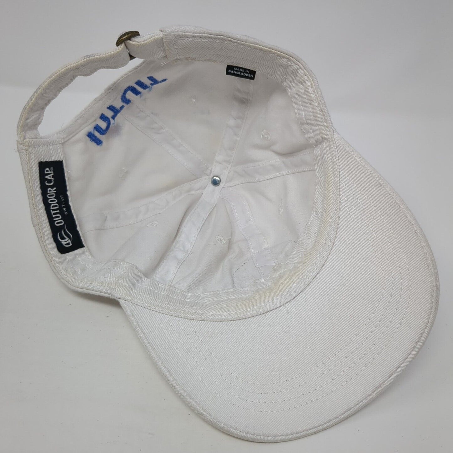 Beautiful Code Engineering Intuit Slideback Hat White OS Adjustable Outdoor Cap