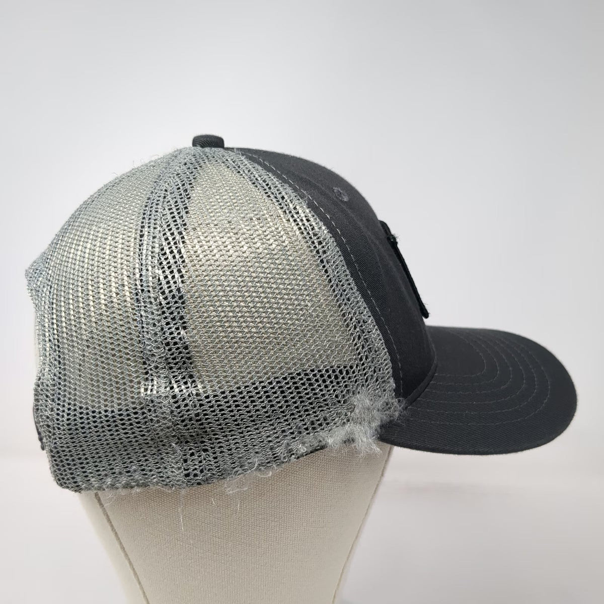 Red Wing Shoes Trucker Hat Gray One Size Mesh Back Snapback 1905 Logo Patch