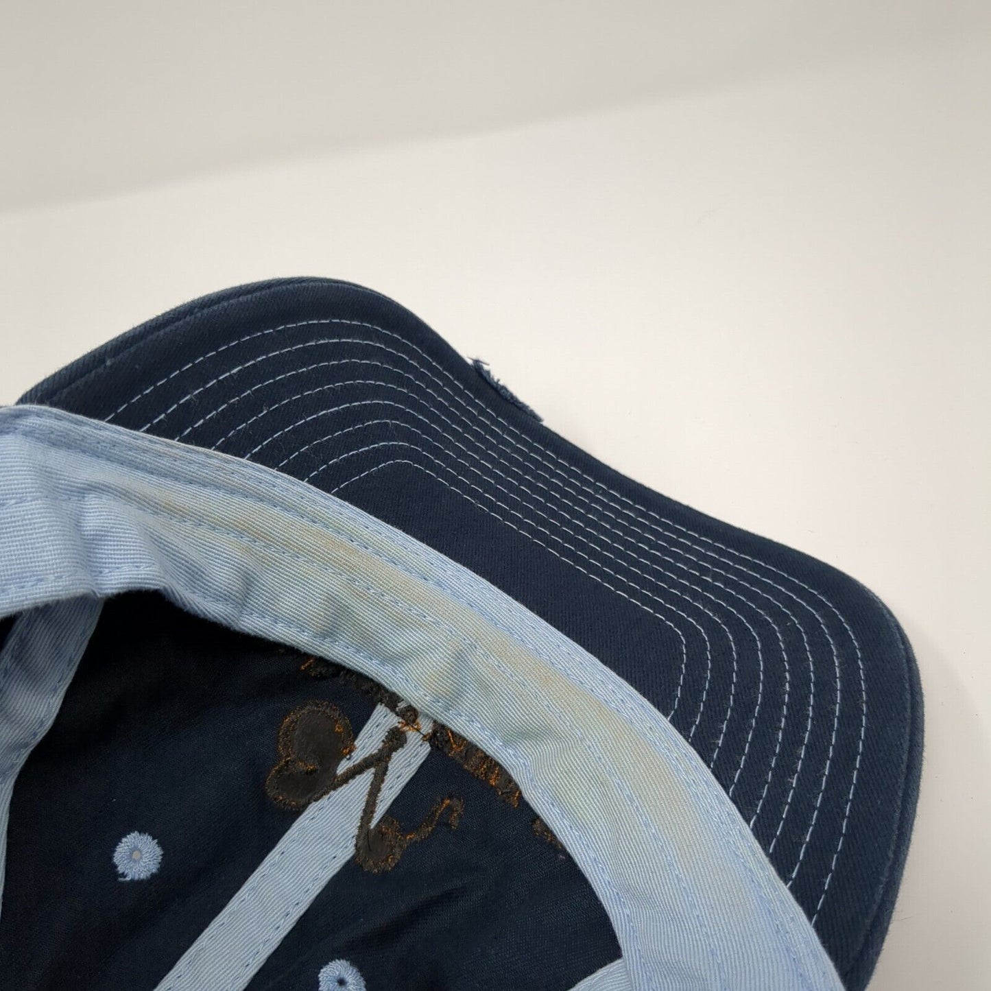 Echo Valley Ranch Inc Say Hay Strapback Hat Blue One Size District
