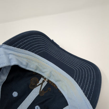 Echo Valley Ranch Inc Say Hay Strapback Hat Blue One Size District