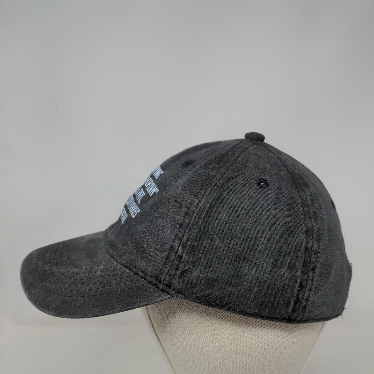 Try Saying Do I Smell Popcorn After You Fart Slideback Hat Gray One Size