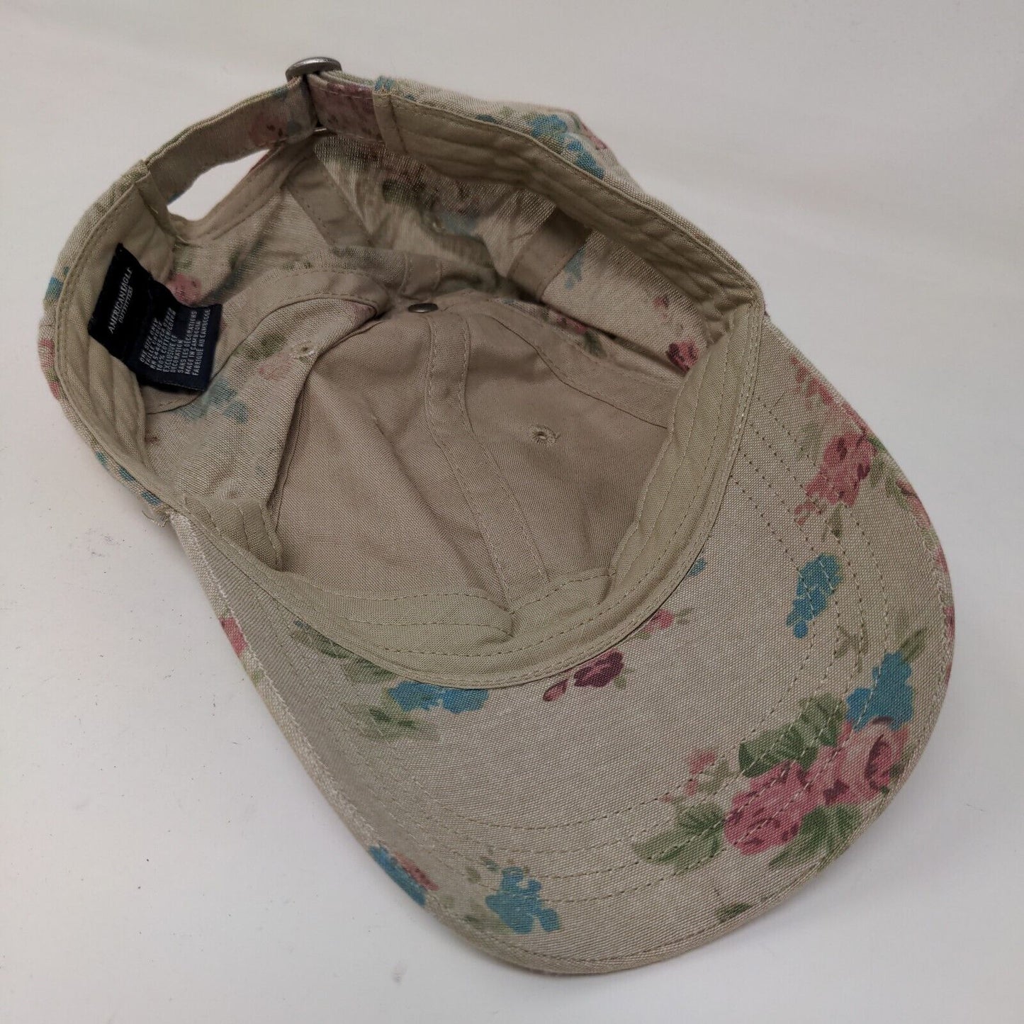 American Eagle Women's Slideback Hat Multicolor Floral Size OS Cotton