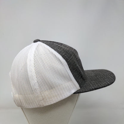 RVCA VA Patch Snapback Mesh Back Trucker Hat Multi Mid Fit Colorblock