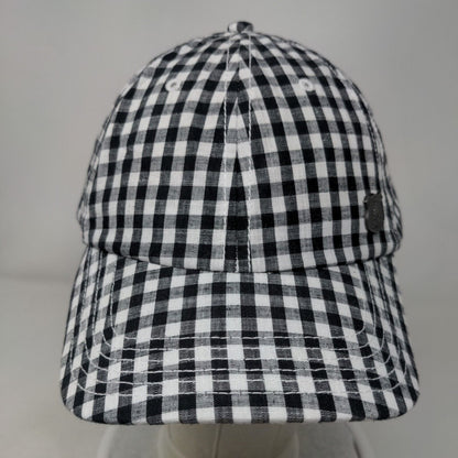 Nick Graham Slideback Hat Multicolor OSFA Adjustable Gingham 6 Panel Cotton