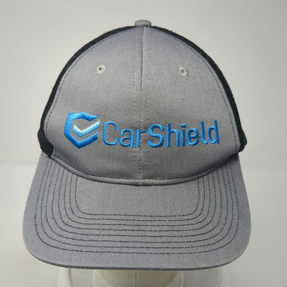 CarShield Snapback Trucker Hat Gray One Size Mesh Back Port Authority