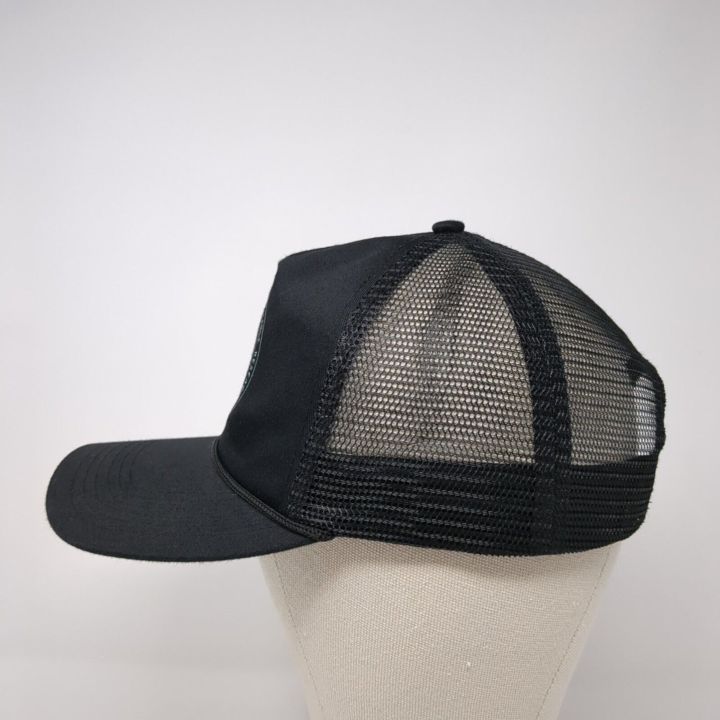 Argonaut Inflatable Research & Engineering Snapback Trucker Hat Black OS Rope