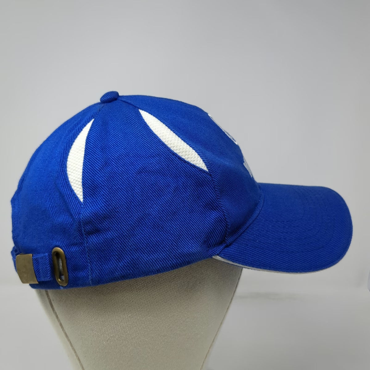 Yamaha Baseball Cap Blue One Size Japan Trip 2007 Embroidered Logo Buckle Hat