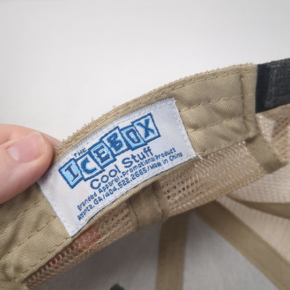 McAlister's DELI Strapback Trucker Hat Gray OS Adjustable Mesh Back The Ice Box