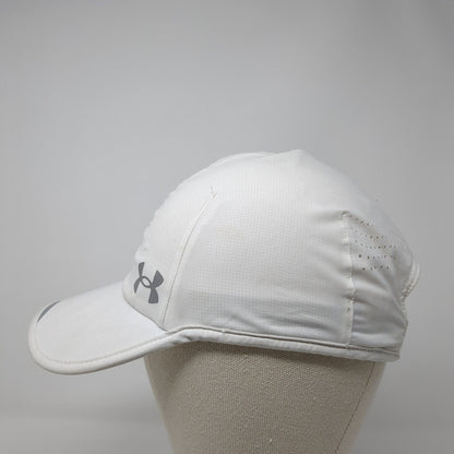 Under Armour Women's Strapback Hat White One Size Adjustable Bretahble Launch