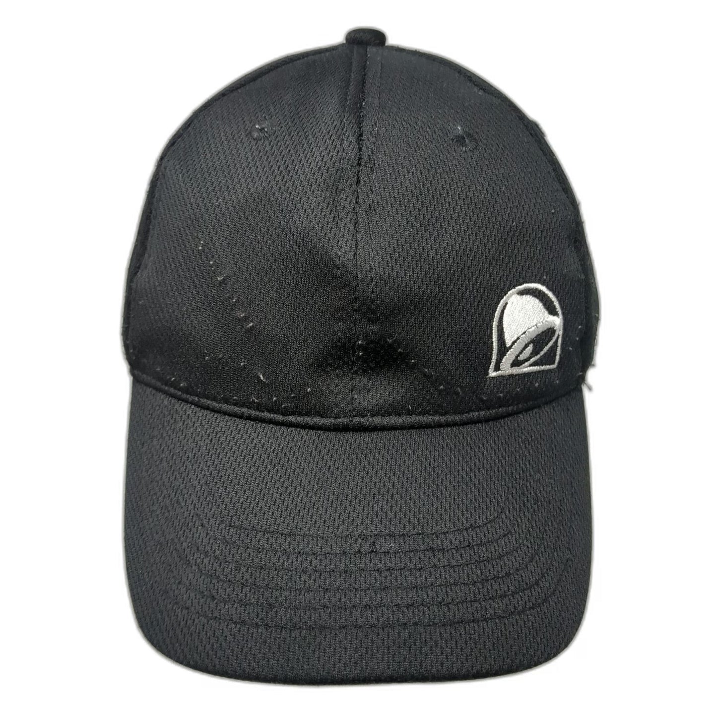 Taco Bell Snapback Hat Black One Size Embroidered Logo Polyester Performance Cap