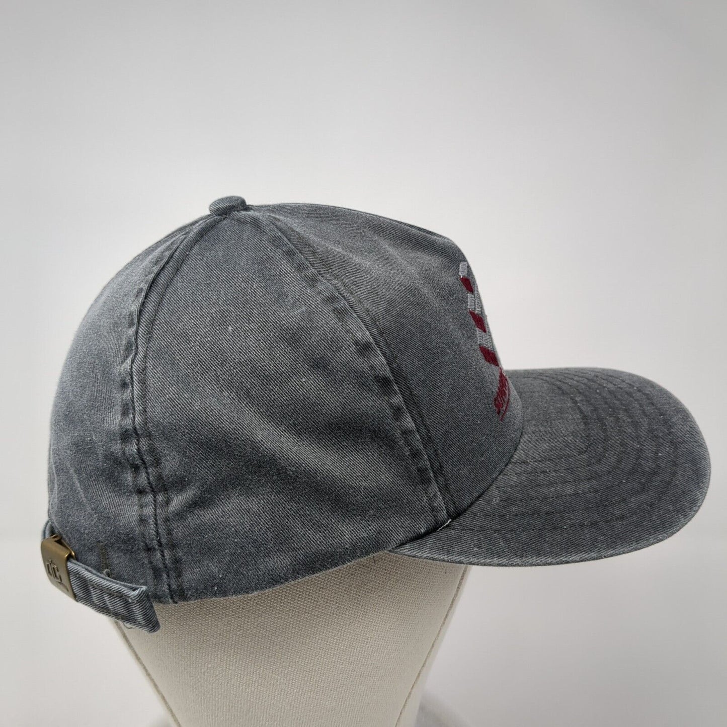 Sommer Builders Inc. Slideback Hat Gray One Size Adjustable Embroidered