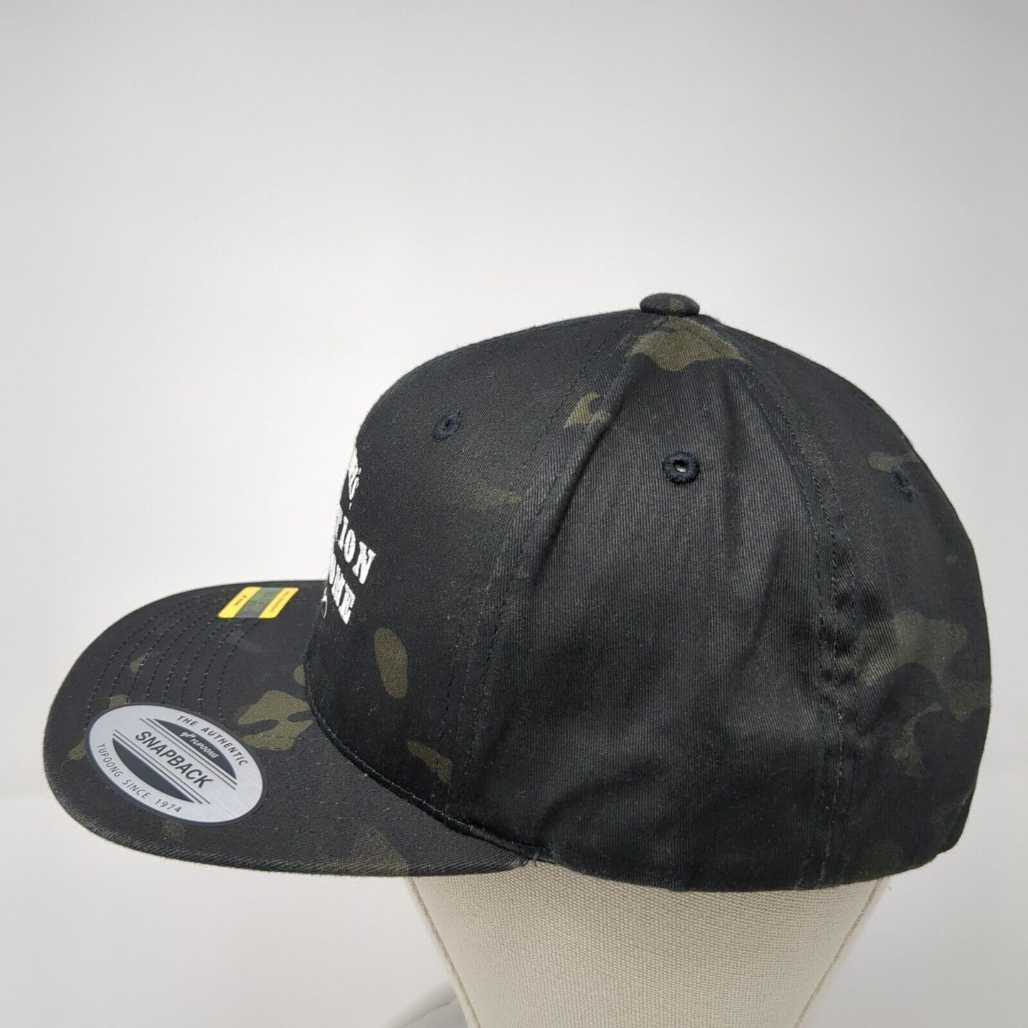 Jack Daniel's Operation Ride Home Snapback Hat Camo One Size Yupoong