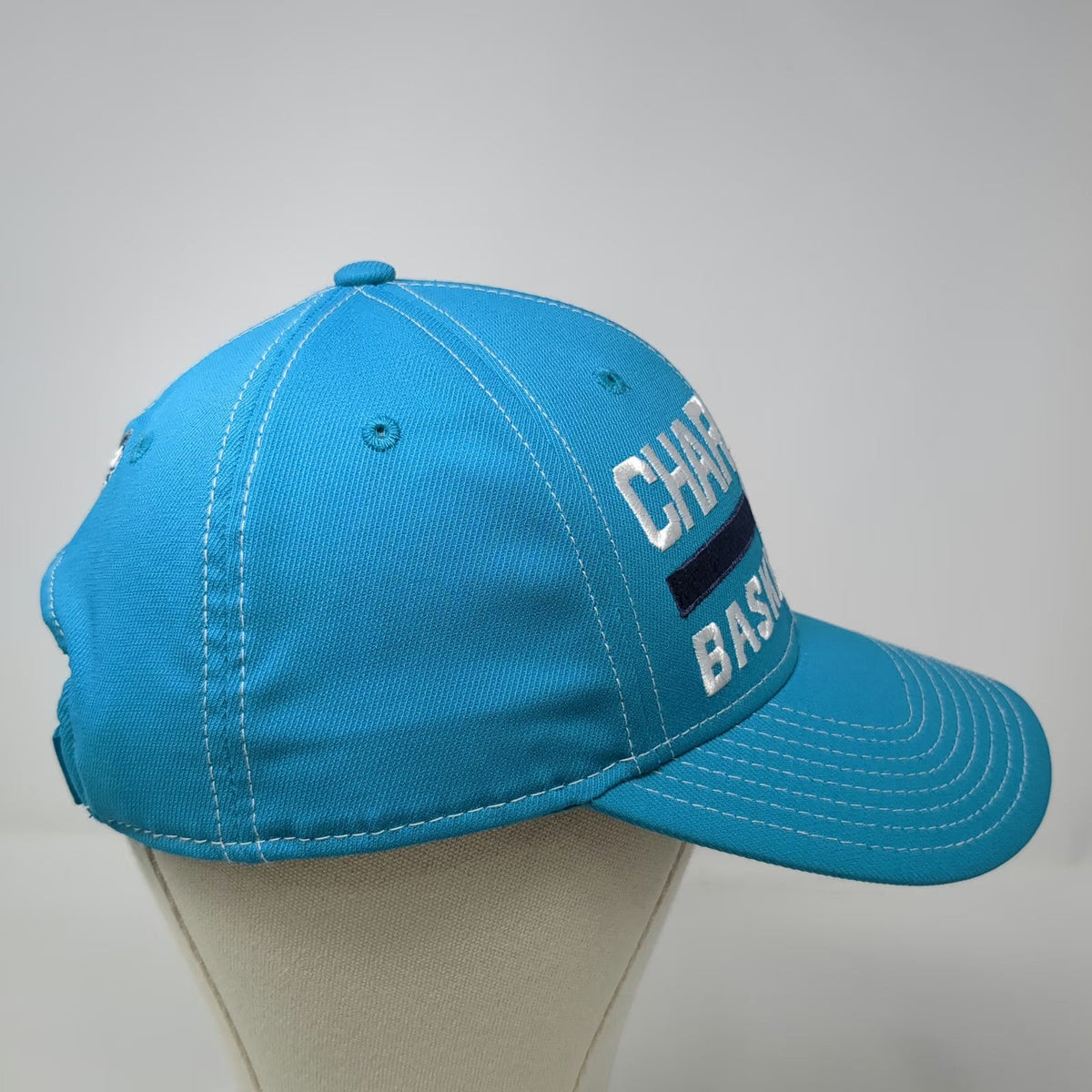 Adidas Charlotte Hornets NBA Blue White One Size Cap Strapback Underbill Hat