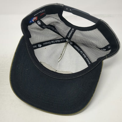 Kemo Sabe Trucker Hat Green One Size Snapback Made in USA Good Idea Patch