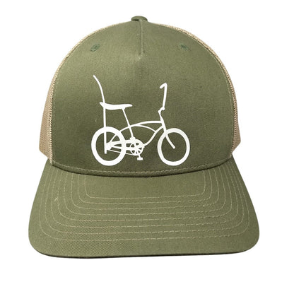 Bicycle Snapback Mesh Back Trucker Hat Multi OSFA Colorblock Richardson