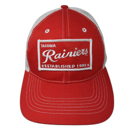 Tacoma Rainiers MiLB Promotional Adventures Hat Red One Size Mesh Strapback