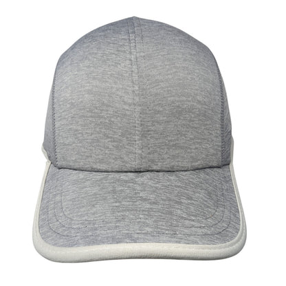 Unbranded Strapback Hat Gray One Size Adjustable Solid Blank Outdoor