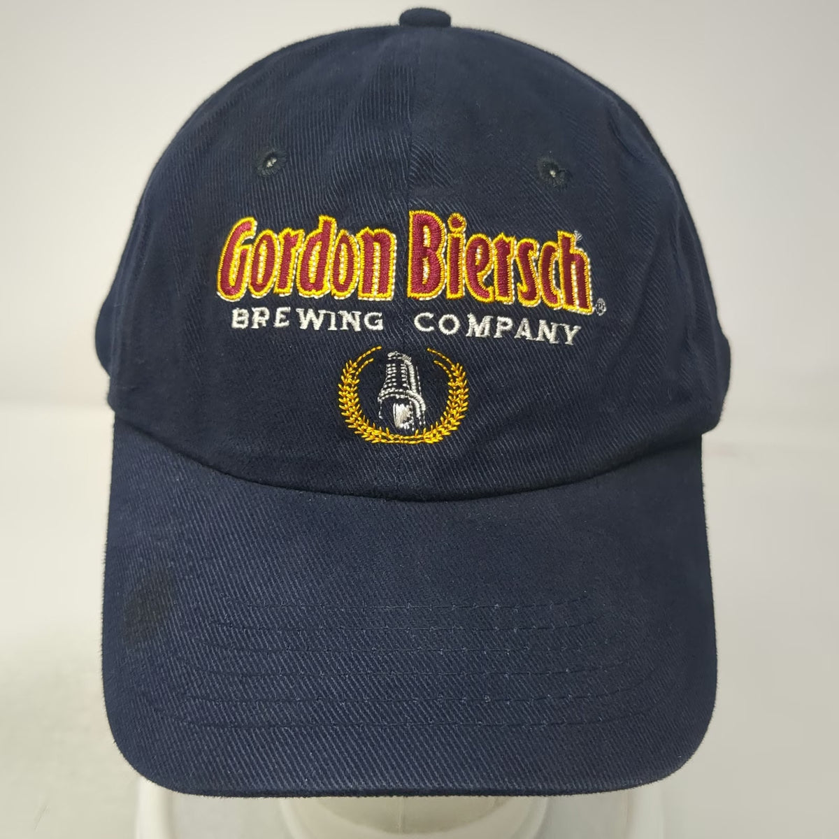Gordon Biersch Brewing Company Baseball Cap Blue One Size Cotton Strapback Hat
