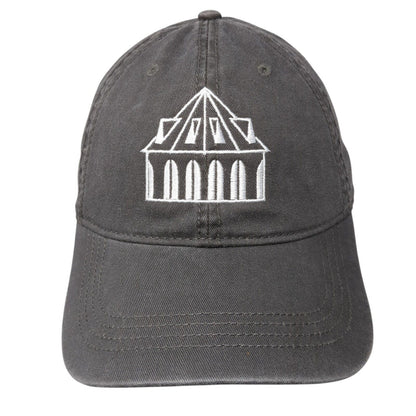 STE Chapelle Slideback Hat Gray One Size Adjustable Embroidered Cap America