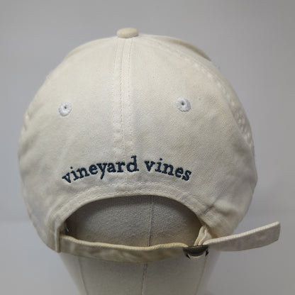 Whale Logo Slideback Hat White One Size Adjustable Vineyard Vines