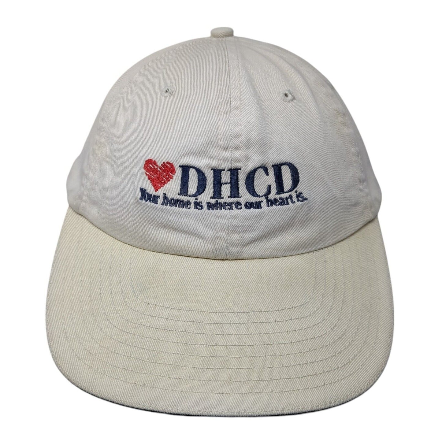 DHCD Slideback Hat Tan One Size Your Home Is Where Our Heart Is Outdoor
