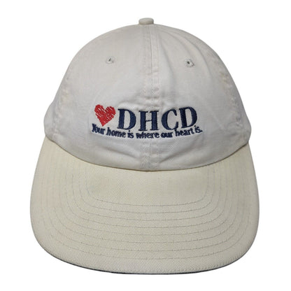 DHCD Slideback Hat Tan One Size Your Home Is Where Our Heart Is Outdoor