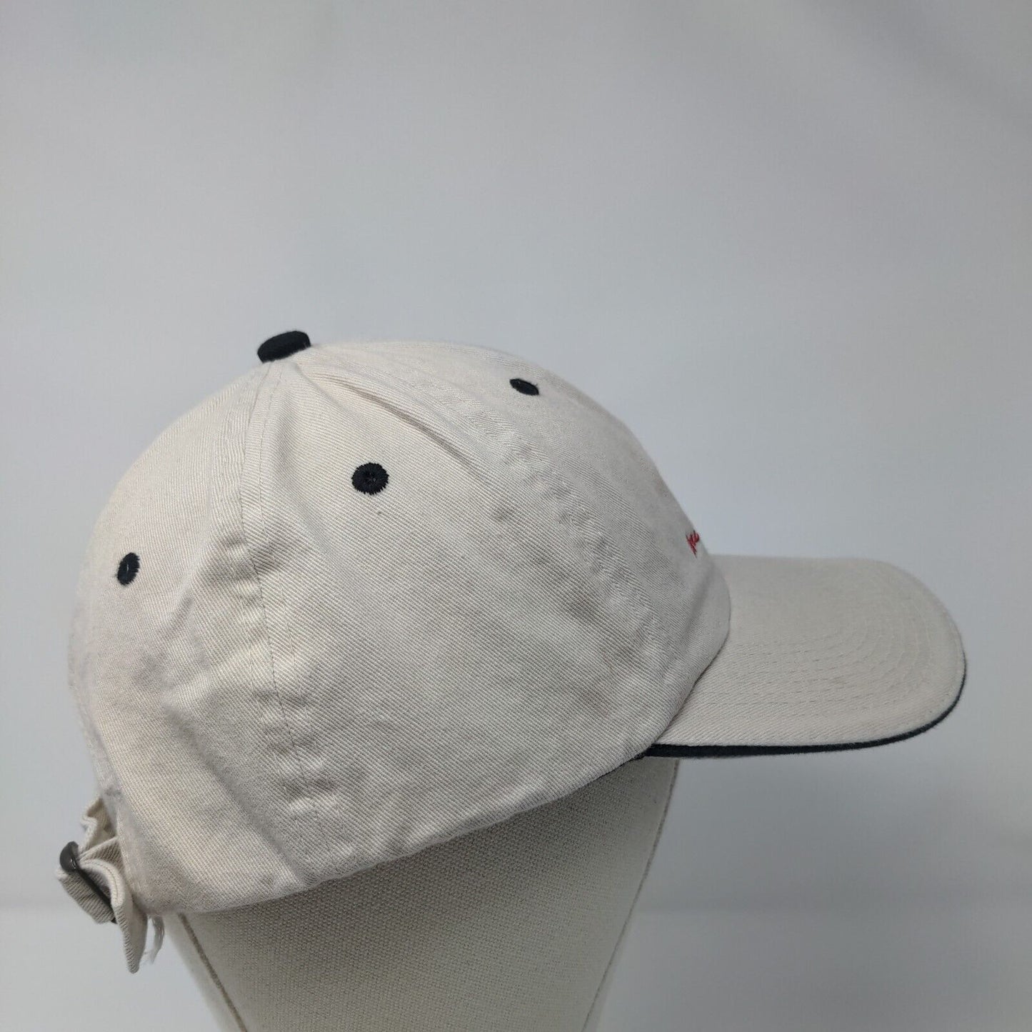 RJS Invitational Slideback Hat Tan One Size Embroidered Fahrenheit