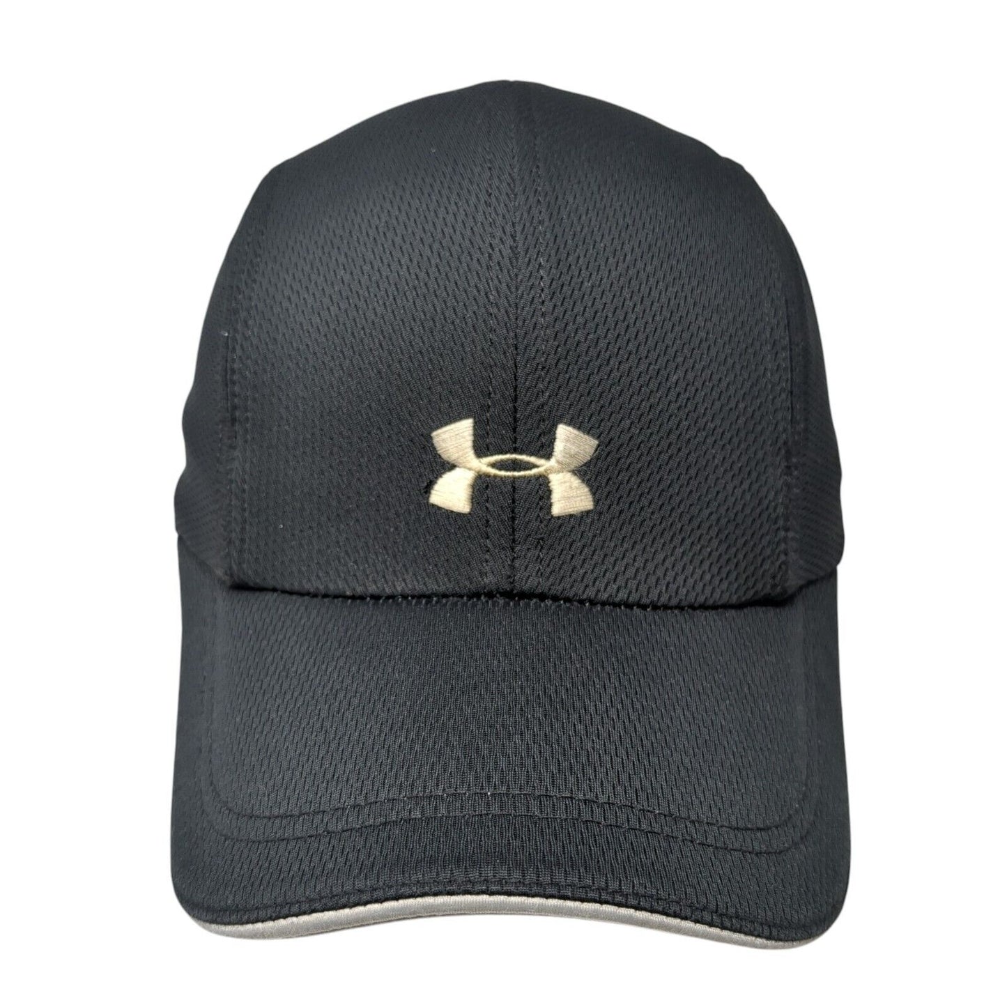 Under Armour Strapback 5 Panel Cap Black One Size Adjustable Embroidered