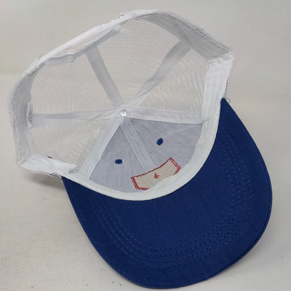MLB Network Men's Snapback Mesh Back Hat Blue New York Mets Embroidered